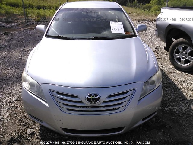 JTNBE46K473008147 - 2007 TOYOTA CAMRY NEW GENERAT CE/LE/XLE/SE GRAY photo 6