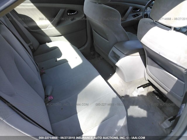 JTNBE46K473008147 - 2007 TOYOTA CAMRY NEW GENERAT CE/LE/XLE/SE GRAY photo 8