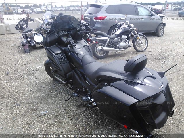 JH2SC6816DK000263 - 2013 HONDA GL1800 B BLACK photo 3