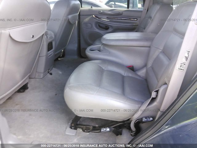 5LMFU28R91LJ32888 - 2001 LINCOLN NAVIGATOR BLUE photo 8
