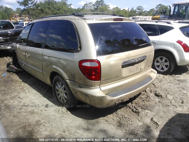 2C8GP54L91R147421 - 2001 CHRYSLER TOWN & COUNTRY LXI GOLD photo 3