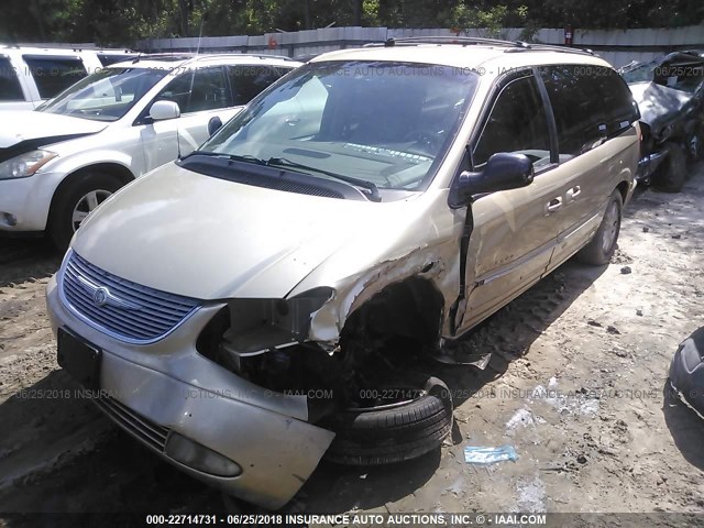 2C8GP54L91R147421 - 2001 CHRYSLER TOWN & COUNTRY LXI GOLD photo 6