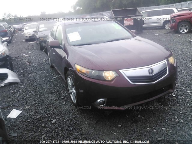 JH4CW2H60CC004115 - 2012 ACURA TSX TECH RED photo 1