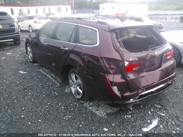 JH4CW2H60CC004115 - 2012 ACURA TSX TECH RED photo 3