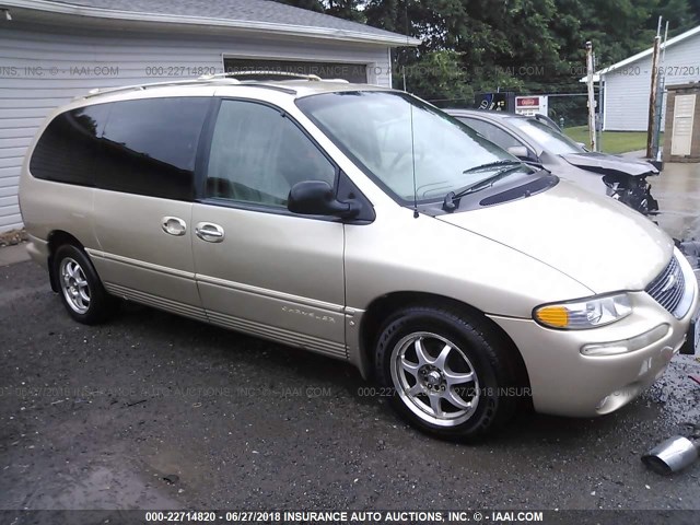 1C4GP64LXXB844613 - 1999 CHRYSLER TOWN & COUNTRY LIMITED GOLD photo 1