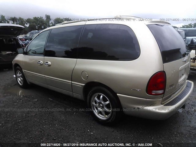 1C4GP64LXXB844613 - 1999 CHRYSLER TOWN & COUNTRY LIMITED GOLD photo 3