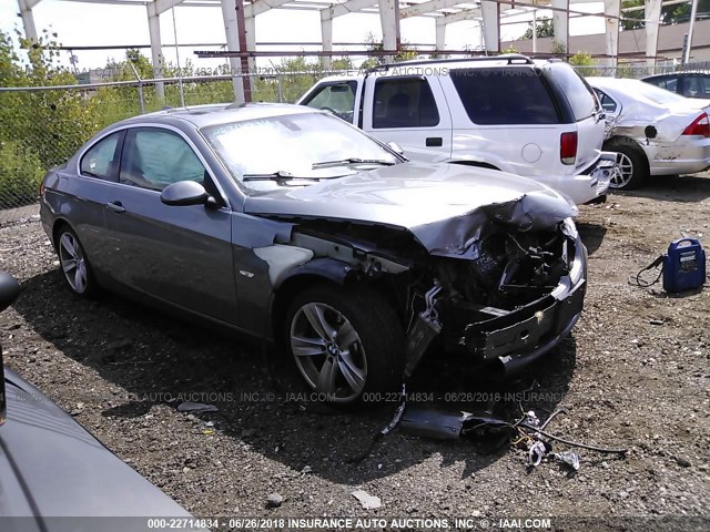 WBAWC73508E065105 - 2008 BMW 335 XI GRAY photo 1