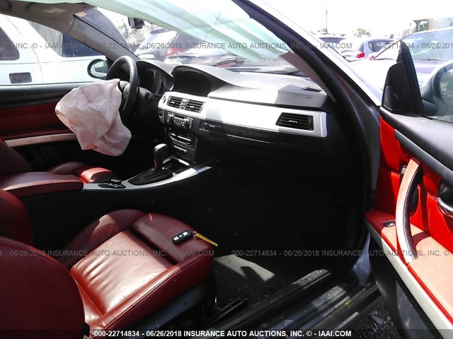 WBAWC73508E065105 - 2008 BMW 335 XI GRAY photo 5