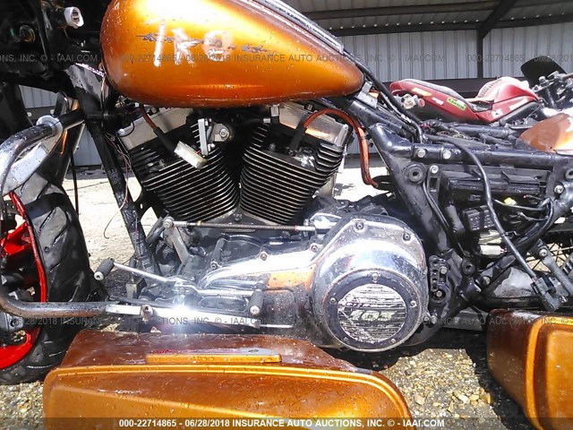 1HD1KTM13FB616743 - 2015 HARLEY-DAVIDSON FLTRXS ROAD GLIDE SPECIAL ORANGE photo 9