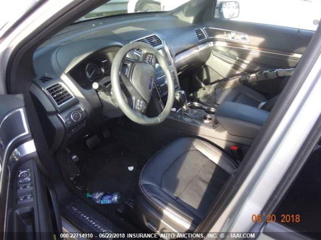 1FM5K7F80JGA16337 - 2018 FORD EXPLORER LIMITED 银色 照片 16