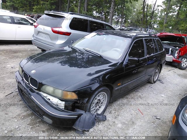WBADP6338XBV61788 - 1999 BMW 528 IT AUTOMATIC BLACK photo 2