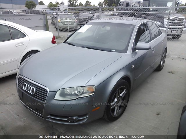 WAUDF78E07A049533 - 2007 AUDI A4 2.0T QUATTRO BLACK photo 2