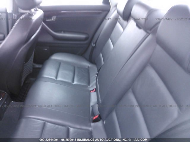 WAUDF78E07A049533 - 2007 AUDI A4 2.0T QUATTRO BLACK photo 8