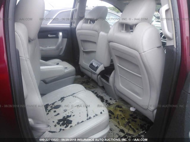 1GKEV23D79J182194 - 2009 GMC ACADIA SLT-1 Rouge photo 8