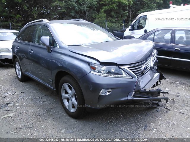 2T2BK1BA2DC161181 - 2013 LEXUS RX 350/BASE/F SPORT GRAY photo 1