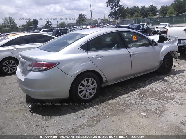 1YVHZ8BH0A5M06286 - 2010 MAZDA 6 I 银色 照片 4