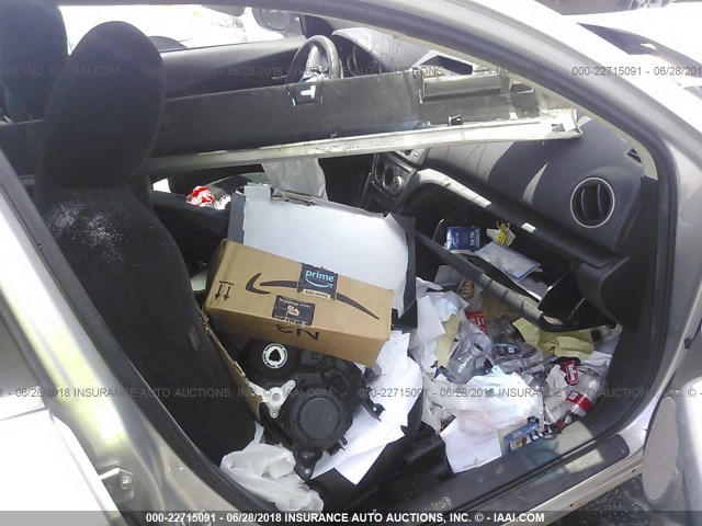 1YVHZ8BH0A5M06286 - 2010 MAZDA 6 I 银色 照片 5