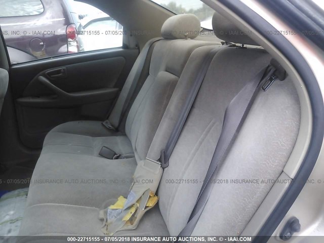 4T1BG22KXVU770572 - 1997 TOYOTA CAMRY CE/LE/XLE GOLD photo 8