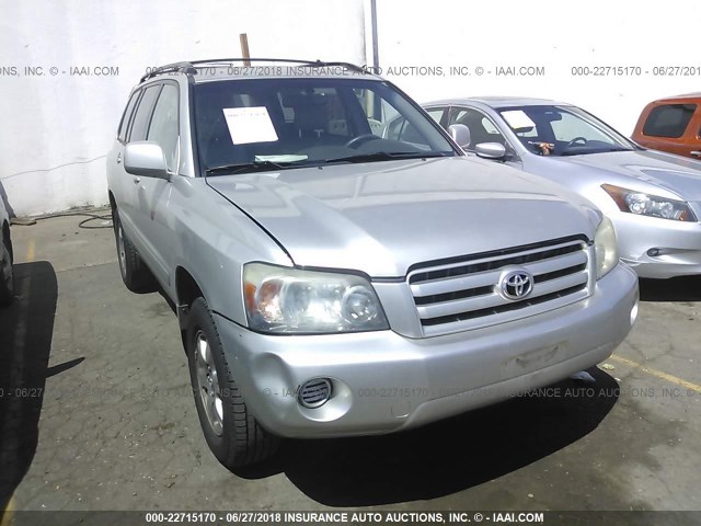 JTEEP21A150118081 - 2005 TOYOTA HIGHLANDER LIMITED SILVER photo 6