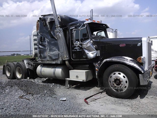 1XP5D49X55D858709 - 2005 PETERBILT 379 BLACK photo 1