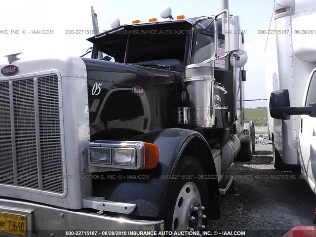 1XP5D49X55D858709 - 2005 PETERBILT 379 BLACK photo 2