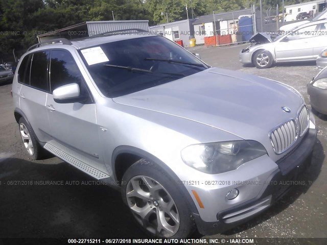 5UXFE83538L167754 - 2008 BMW X5 4.8I SILVER photo 1