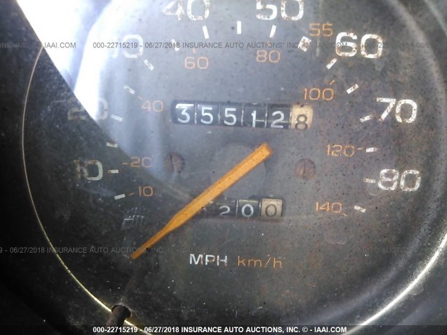 2G2GJ11H9H2203604 - 1987 PONTIAC GRAND PRIX BLACK photo 7