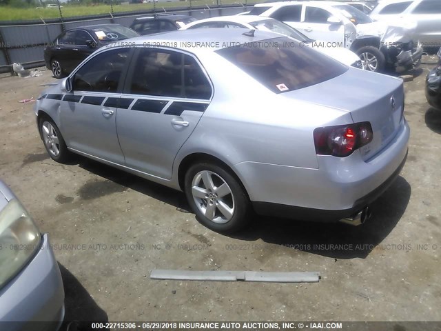 3VWRM71K98M165085 - 2008 VOLKSWAGEN JETTA SE/SEL SILVER photo 3