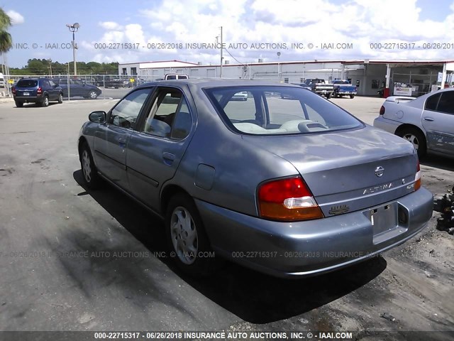 1N4DL01D7XC174852 - 1999 NISSAN ALTIMA XE/GXE/SE/GLE BLUE photo 3