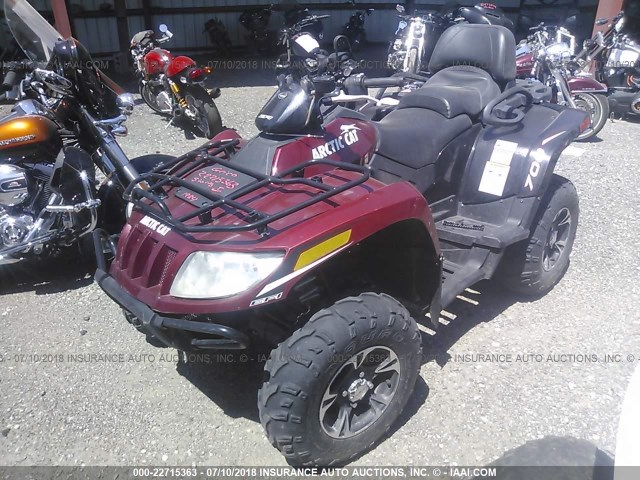 4UF13ATV0DT203671 - 2013 ARCTICCAT WLDCAT/PRL  RED photo 2