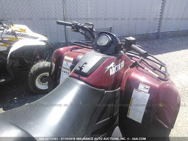 4UF13ATV0DT203671 - 2013 ARCTICCAT WLDCAT/PRL  წითელი ფოტო 5