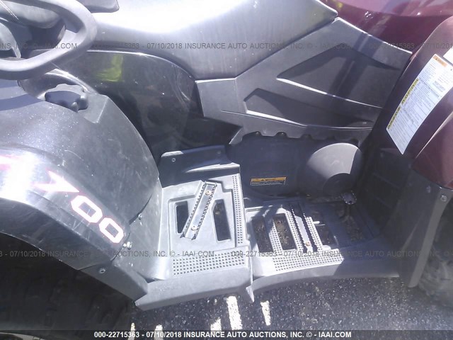 4UF13ATV0DT203671 - 2013 ARCTICCAT WLDCAT/PRL  წითელი ფოტო 8