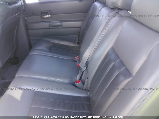 1D4HB58D95F556350 - 2005 DODGE DURANGO LIMITED WHITE photo 8