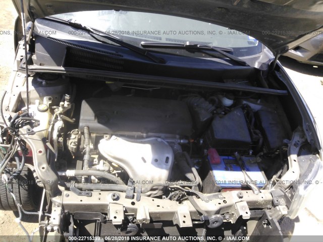 JTLZE4FEXB1137614 - 2011 TOYOTA SCION XB Gold Foto 10