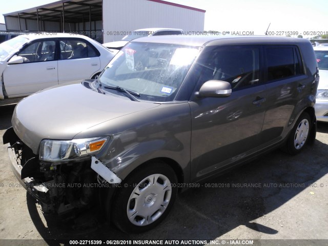 JTLZE4FEXB1137614 - 2011 TOYOTA SCION XB Gold Foto 2