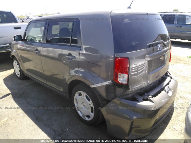 JTLZE4FEXB1137614 - 2011 TOYOTA SCION XB Gold Foto 3