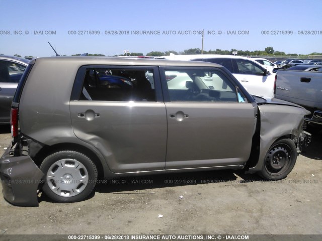 JTLZE4FEXB1137614 - 2011 TOYOTA SCION XB Gold Foto 6