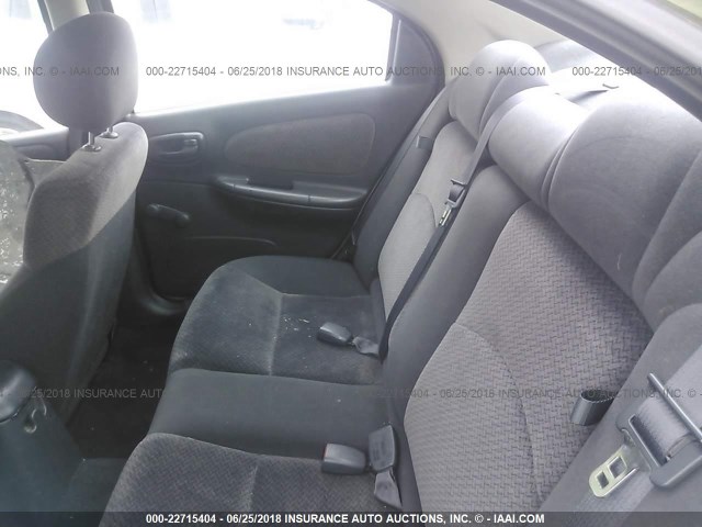 1B3ES46C71D147310 - 2001 DODGE NEON SE/ES SILVER photo 8