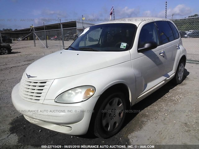 3C4FY58B15T593495 - 2005 CHRYSLER PT CRUISER TOURING WHITE photo 2