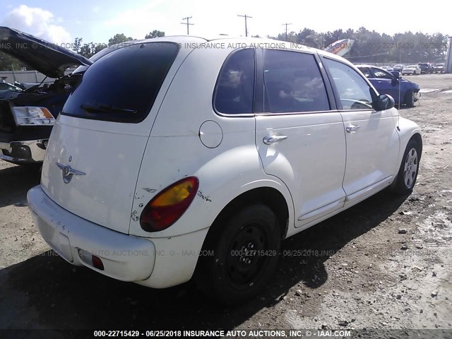 3C4FY58B15T593495 - 2005 CHRYSLER PT CRUISER TOURING WHITE photo 4