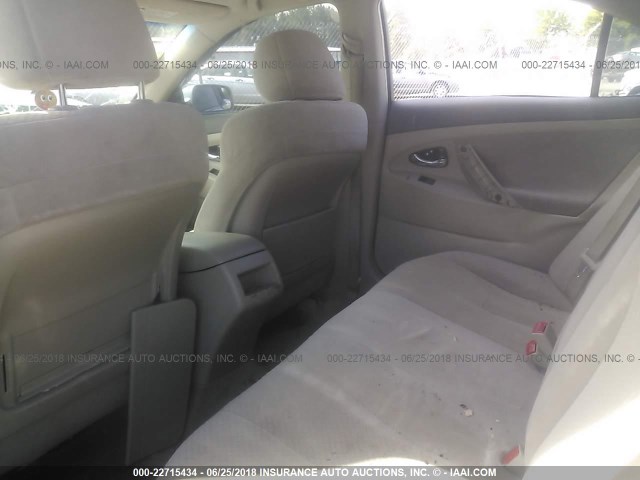 4T1BE46K68U738475 - 2008 TOYOTA CAMRY CE/LE/XLE/SE BLUE photo 8