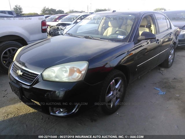 1G1ZU53886F215604 - 2006 CHEVROLET MALIBU LTZ შავი ფოტო 2