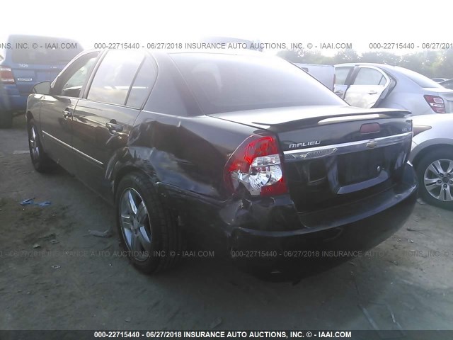 1G1ZU53886F215604 - 2006 CHEVROLET MALIBU LTZ შავი ფოტო 3