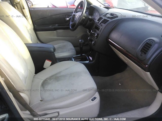 1G1ZU53886F215604 - 2006 CHEVROLET MALIBU LTZ შავი ფოტო 5