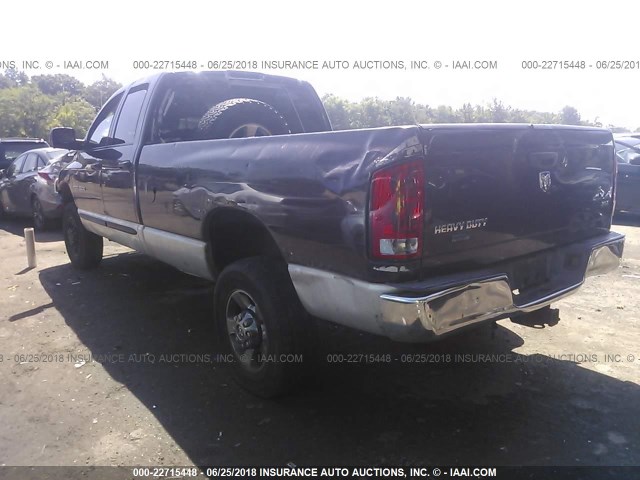 3D7KS28D25G755827 - 2005 DODGE RAM 2500 ST/SLT 栗色 照片 3