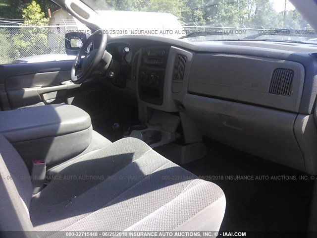 3D7KS28D25G755827 - 2005 DODGE RAM 2500 ST/SLT 栗色 照片 5