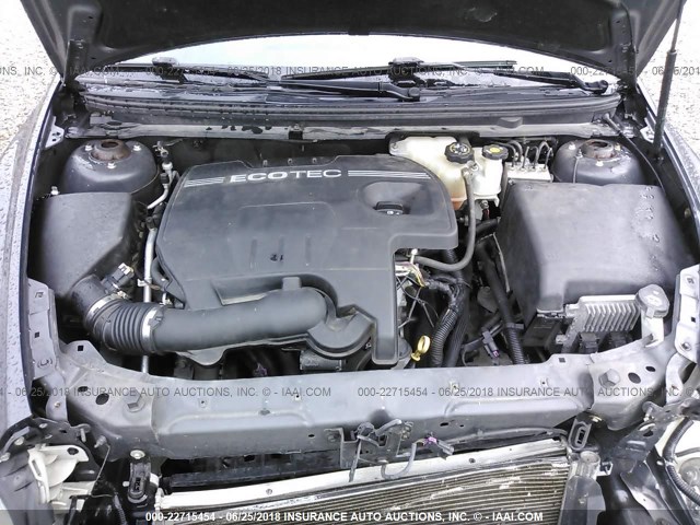 1G1ZC5EB3A4162312 - 2010 CHEVROLET MALIBU 1LT 灰色 照片 10