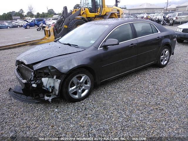 1G1ZC5EB3A4162312 - 2010 CHEVROLET MALIBU 1LT 灰色 照片 2