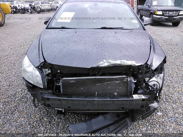 1G1ZC5EB3A4162312 - 2010 CHEVROLET MALIBU 1LT 灰色 照片 6