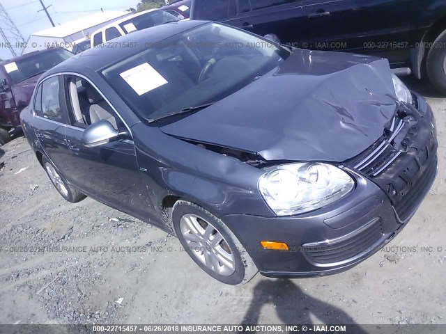 3VWEF71KX7M084586 - 2007 VOLKSWAGEN JETTA WOLFSBURG 灰色 照片 1